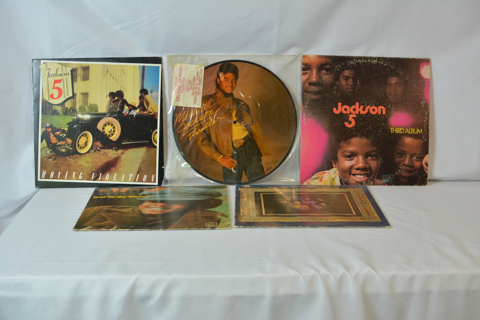 Jackson 5 & Michael Jackson Vinyl LP Collection (5 Records) (1 of 4)
