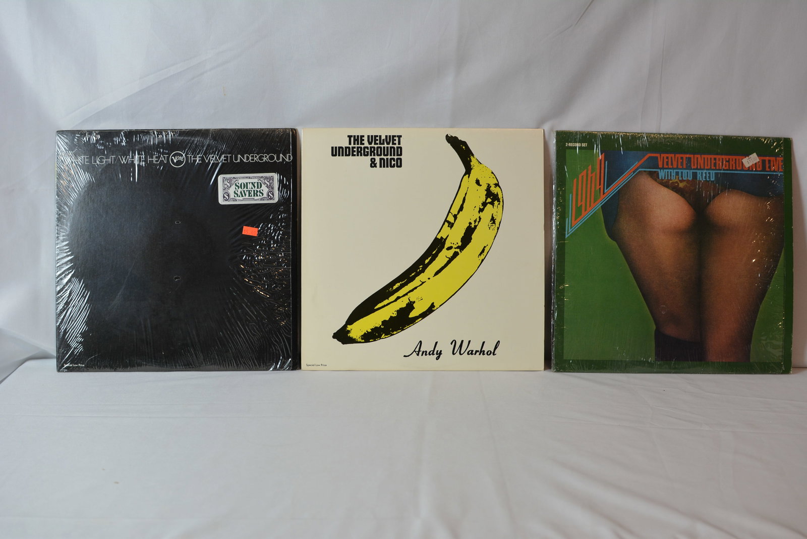 Velvet Underground Collectible Vinyl Trio Classic Albums & Live Recordings (1 of 9)