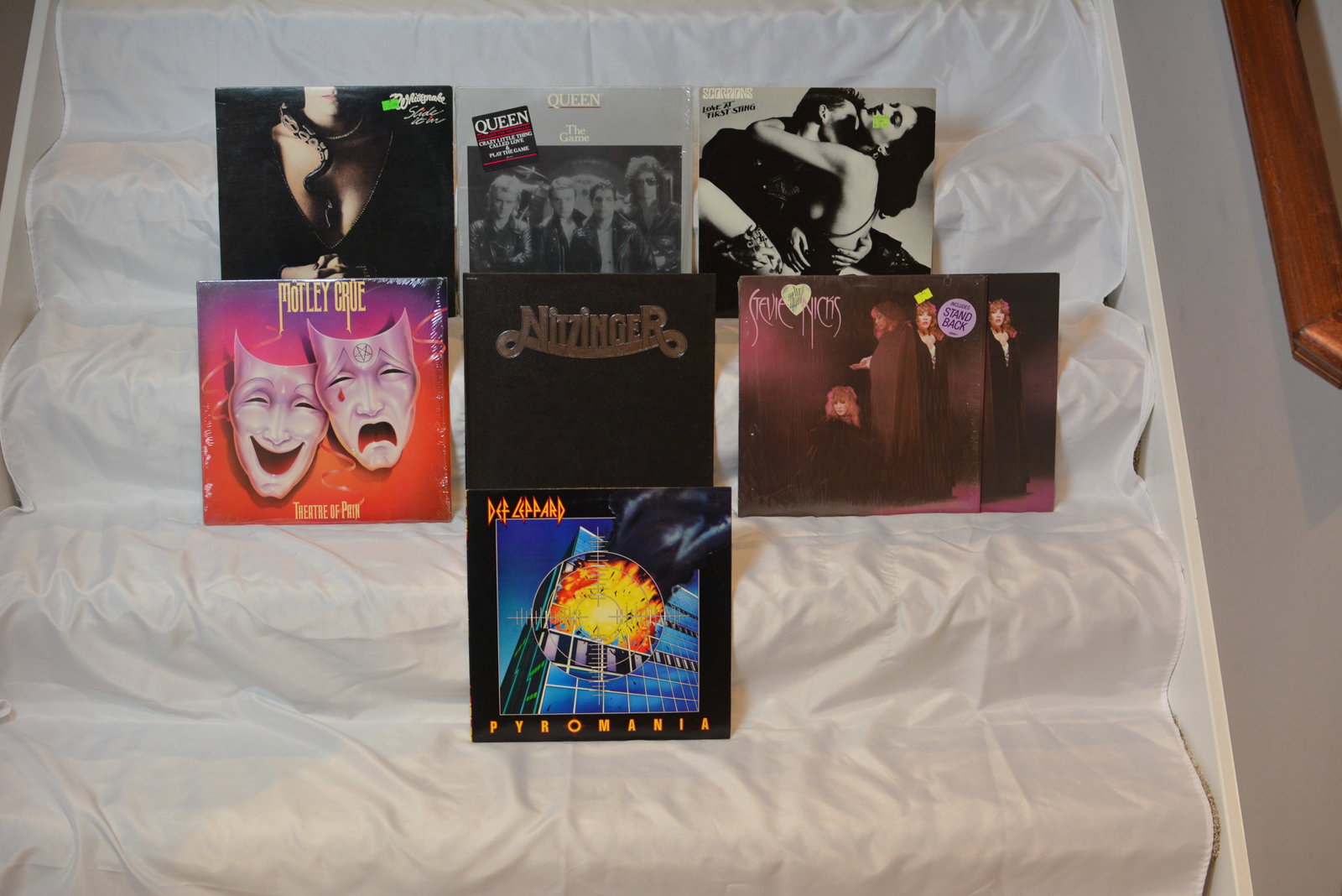 Classic Rock & Hard Rock Vinyl Collection - Queen, Scorpions, Motley Crue & More (1 of 4)
