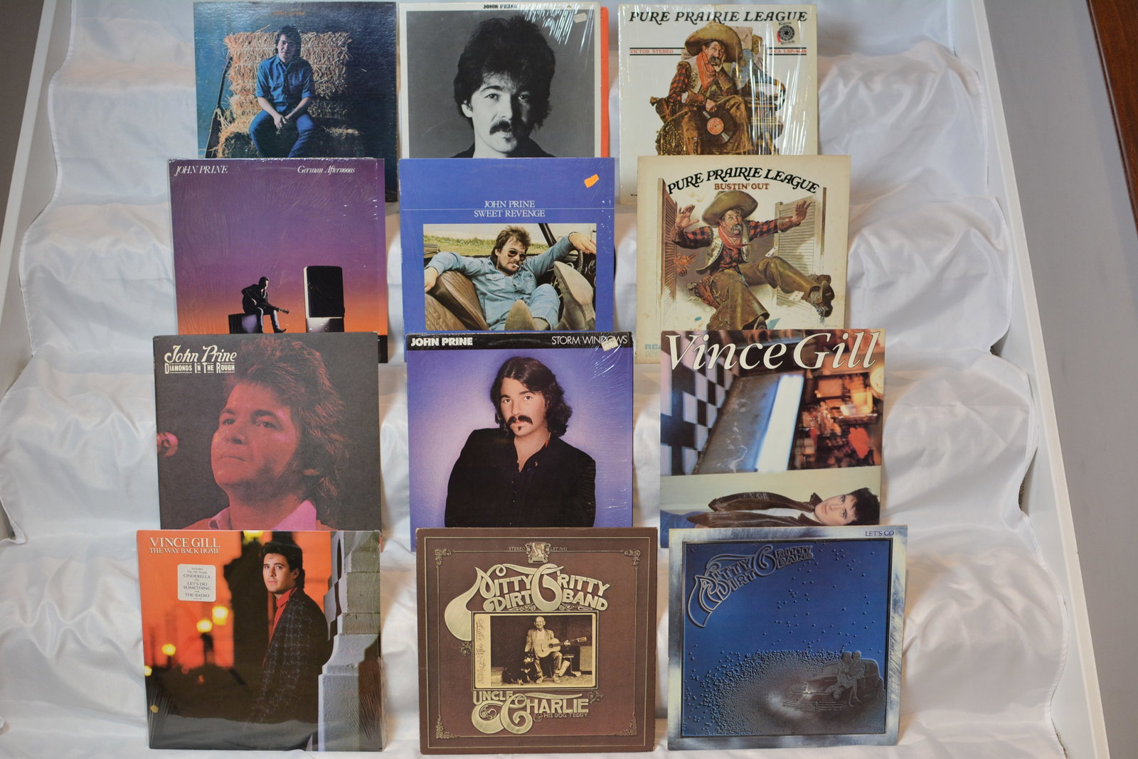 Country & Folk Vinyl Collection John Prine, Pure Prairie League, Nitty Gritty Dirt (1 of 5)