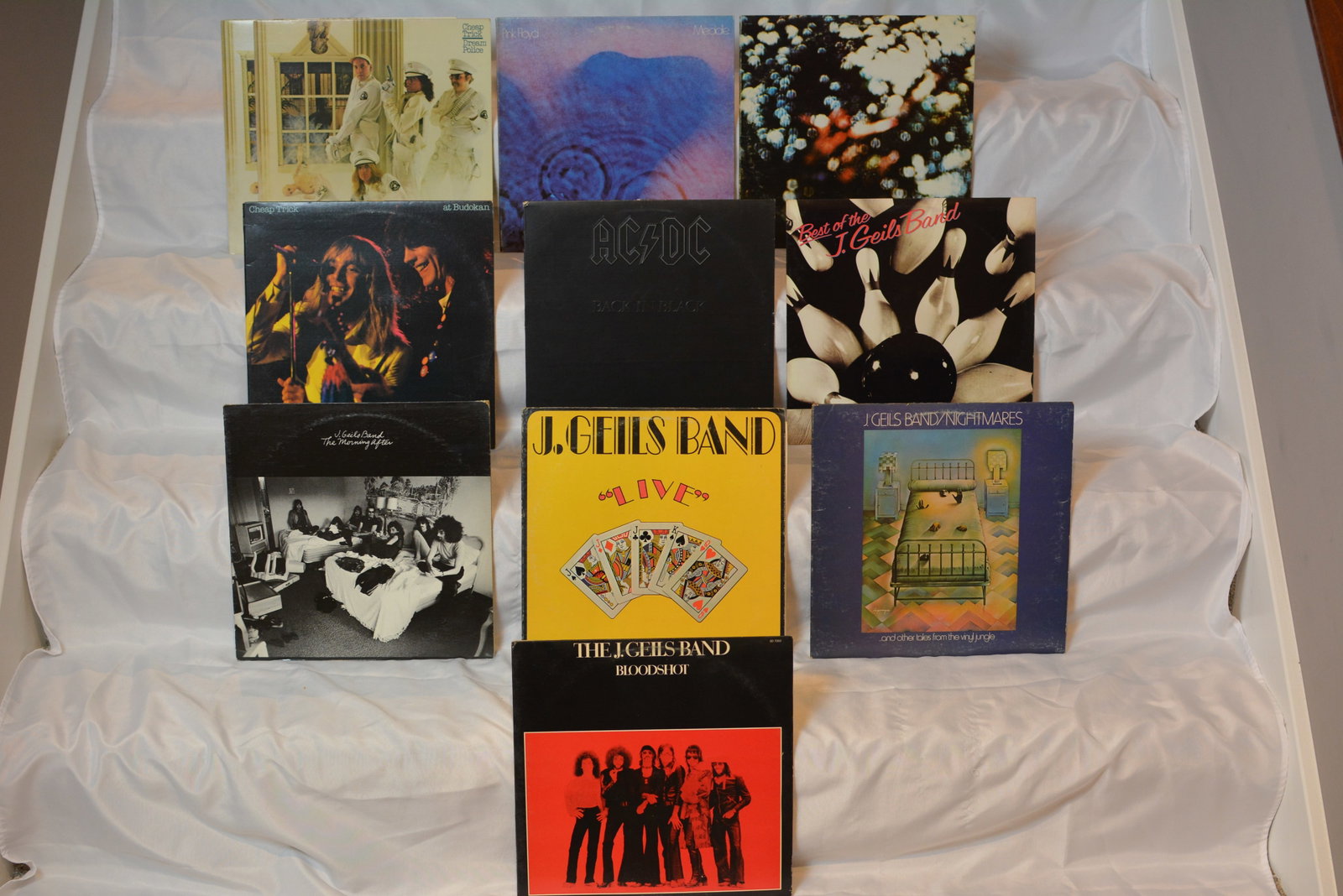 Cheap Trick, Pink Floyd, AC/DC & J. Geils Band Classic Rock Vinyl LP Collection (1 of 8)