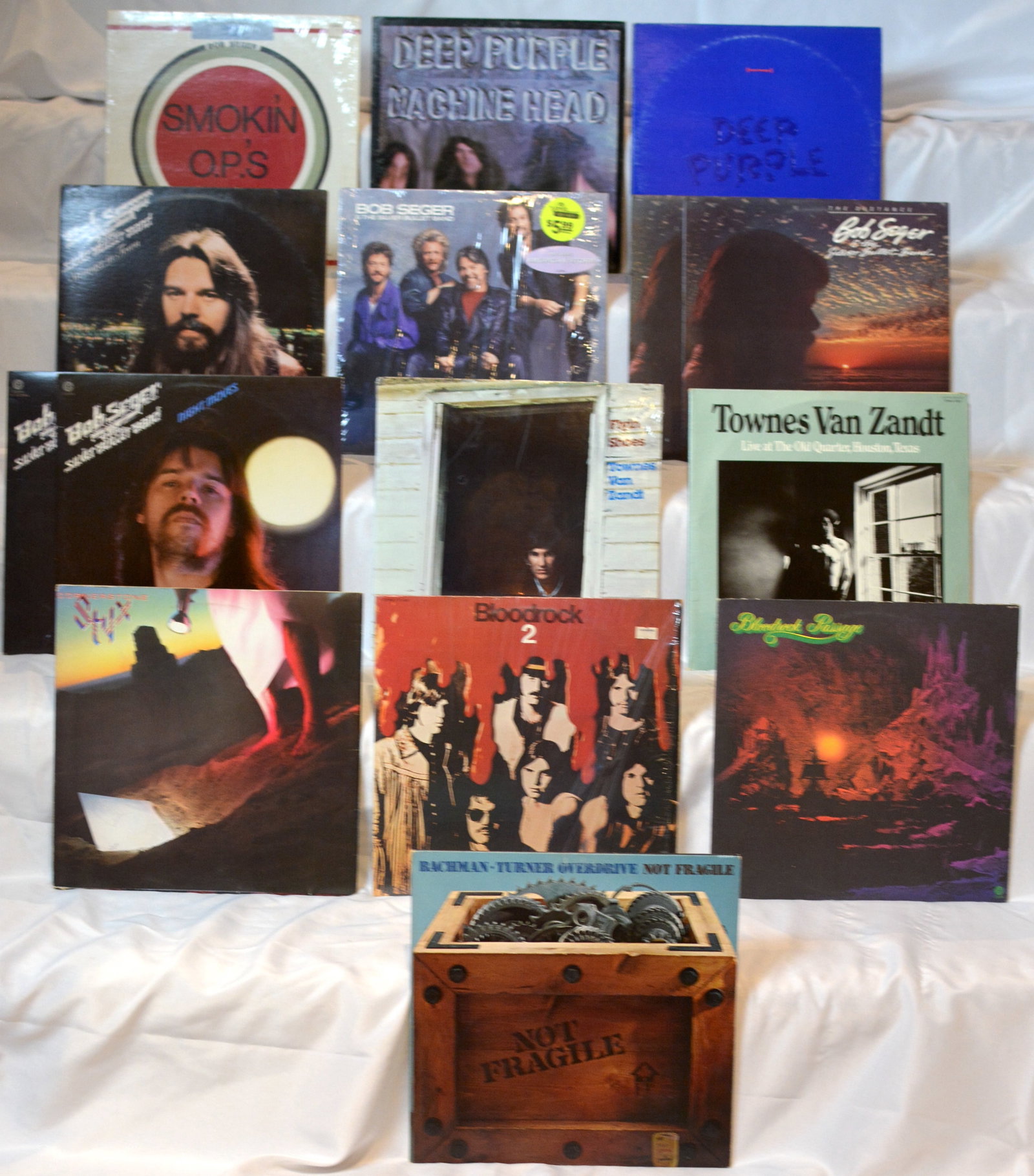 Classic Rock & Hard Rock Vinyl LP Lot ? Deep Purple, Bob Seger, Bachman-Turner Overdrive & More (1 of 7)