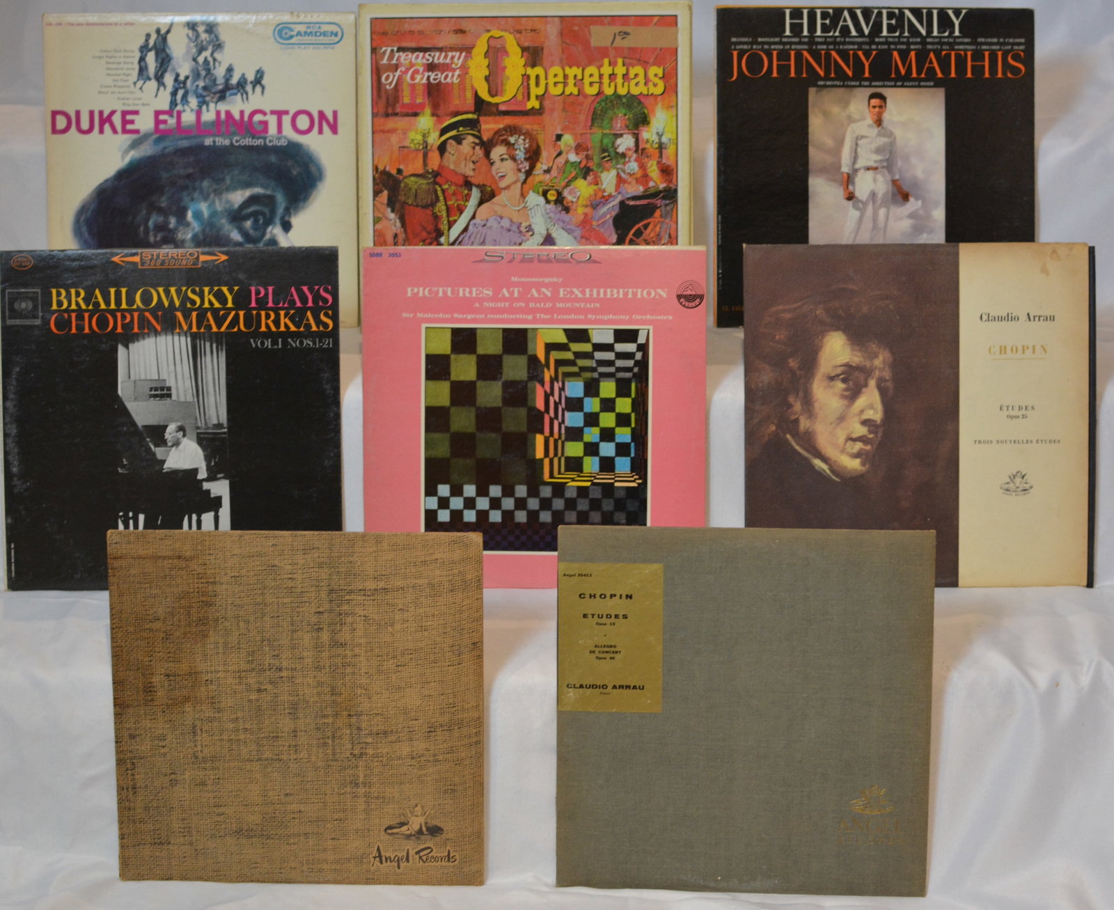 Vintage Classical, Jazz & Vocal Vinyl LP Lot ? Duke Ellington, Johnny Mathis, Chopin, Mussorgsky & (1 of 1)