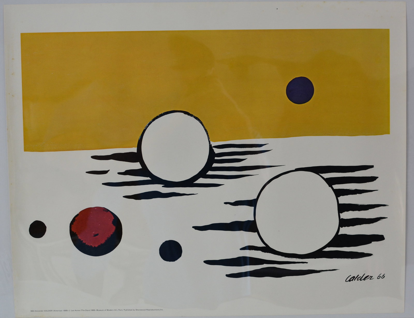 Alexander Calder "Le Astre (The Star)" 1966 Modern Art Exhibition Poster (1 of 4)