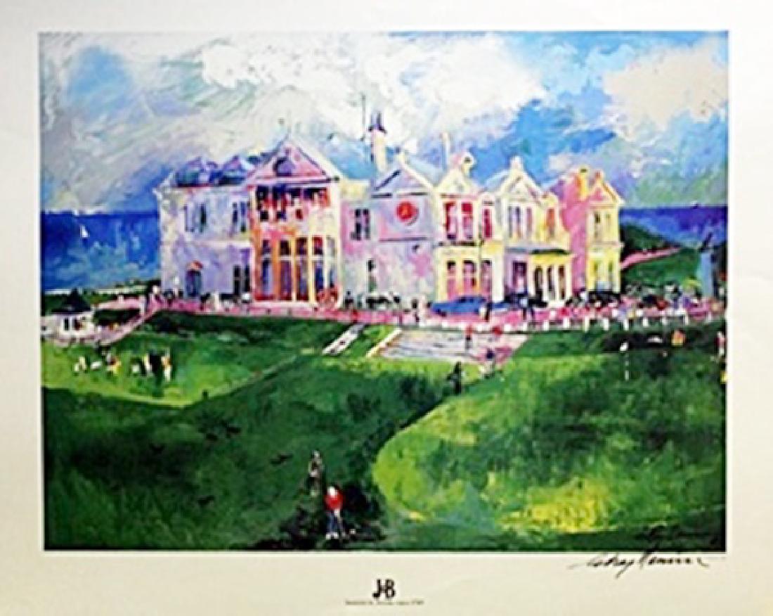 Golf Tournament - LeRoy Neiman: Gold Tournament Authentic Leroy Neiman. Lithograph, bearing the signature, size approx. 24 x 29 in. Authentic Leroy Neiman (born Leroy Leslie Runquist, June 8, 1921 – June 20, 2012) was an Ameri