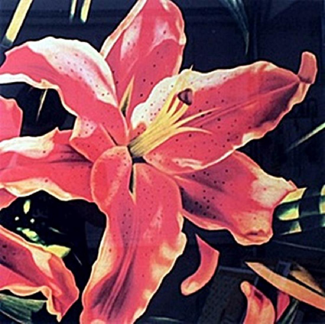 Lithograph "You Blushed" Jason Benjamin: Lithograph, Numbered, Bearing an Interpretive Hand Ink Signature of the Artist, Approx. 31" x 31 1/2" In.