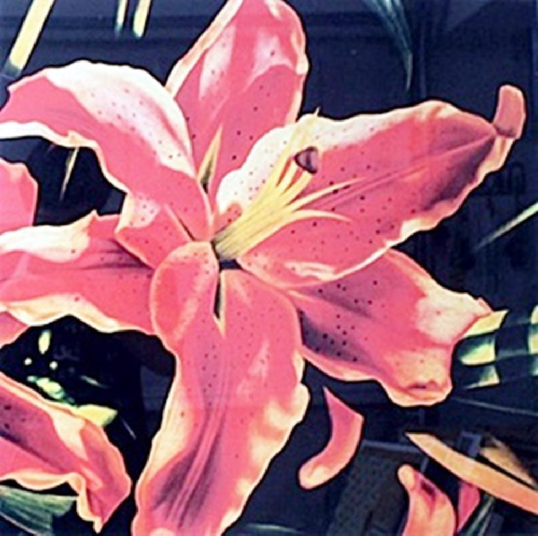 Lithograph "You Blushed" Jason Benjamin: Lithograph, Numbered, Bearing an Interpretive Hand Ink Signature of the Artist, Approx. 31" x 31 1/2" In.