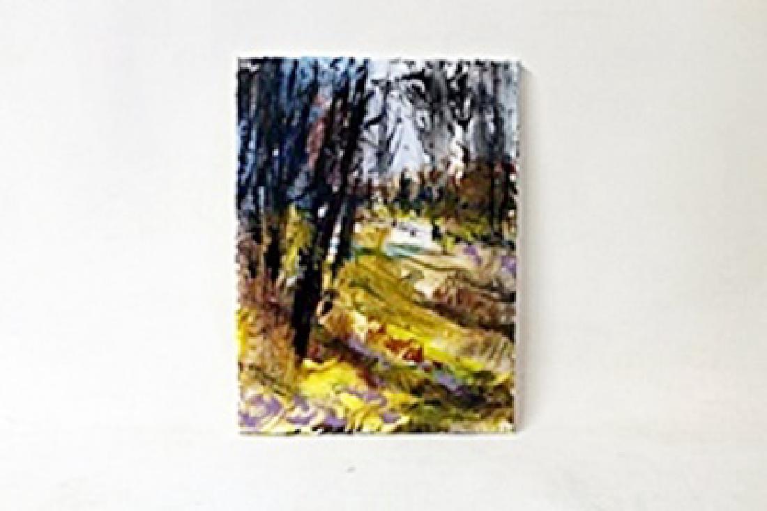 Oil on Canvas Michael Schofield: Original Oil on Canvas (Medium Size) , Rare 1992 Gold Edition by Michael Schofield, The landscapes of Michael Schofield are justly prized and celebrated for the wealth of their fine detail, for the ra