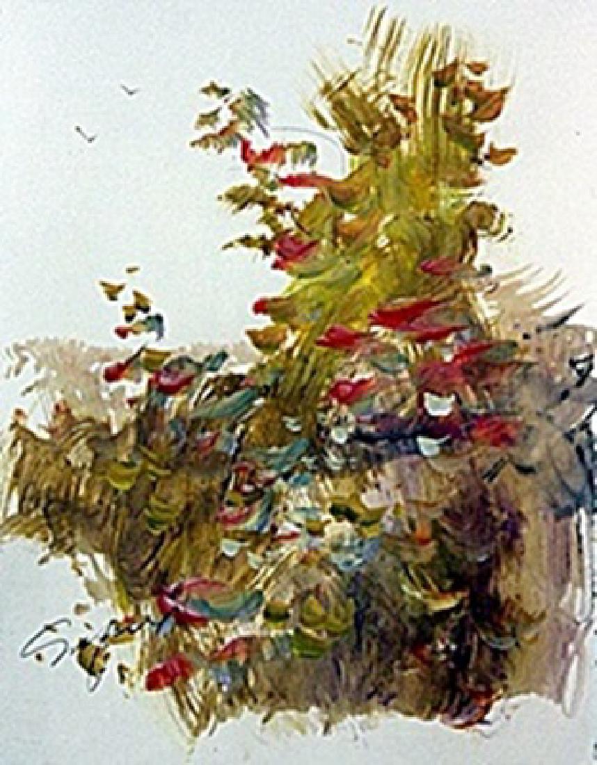 Original Water Color on Paper Michael Schofield: This is a Michael Schofield signed Water Color made on arches quality paper . Artist Michael Schofield was born in Orlando, Florida in 1947. In that same year (1947), his family moved to Oakland, Cali