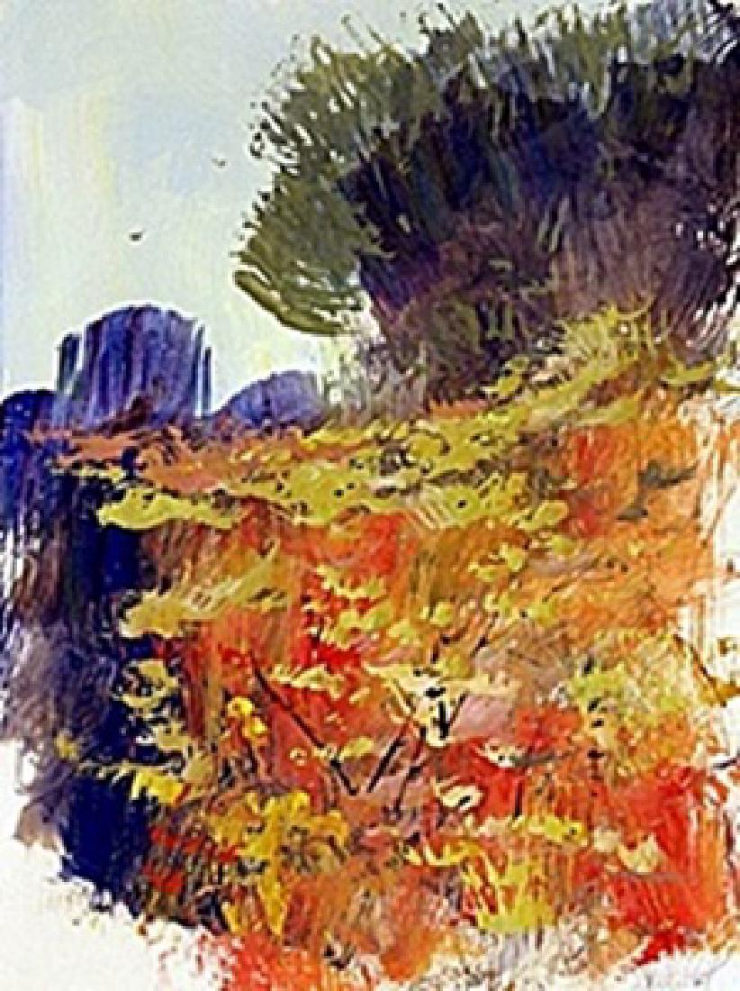 Original Water Color on Paper Michael Schofield: This is a Michael Schofield signed Water Color made on arches quality paper . Artist Michael Schofield was born in Orlando, Florida in 1947. In that same year (1947), his family moved to Oakland, Cali