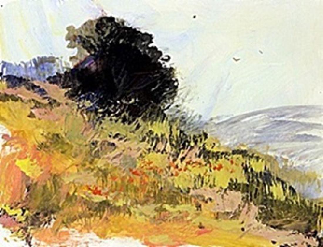 Original Water Color on Paper Michael Schofield: This is a Michael Schofield signed Water Color made on arches quality paper . Artist Michael Schofield was born in Orlando, Florida in 1947. In that same year (1947), his family moved to Oakland, Cali