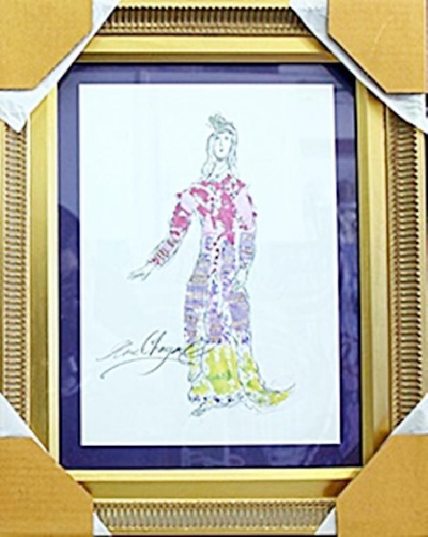Lithograph Marc Chagall: Lithograph, signed, Size Approx. 20" x 16" in.