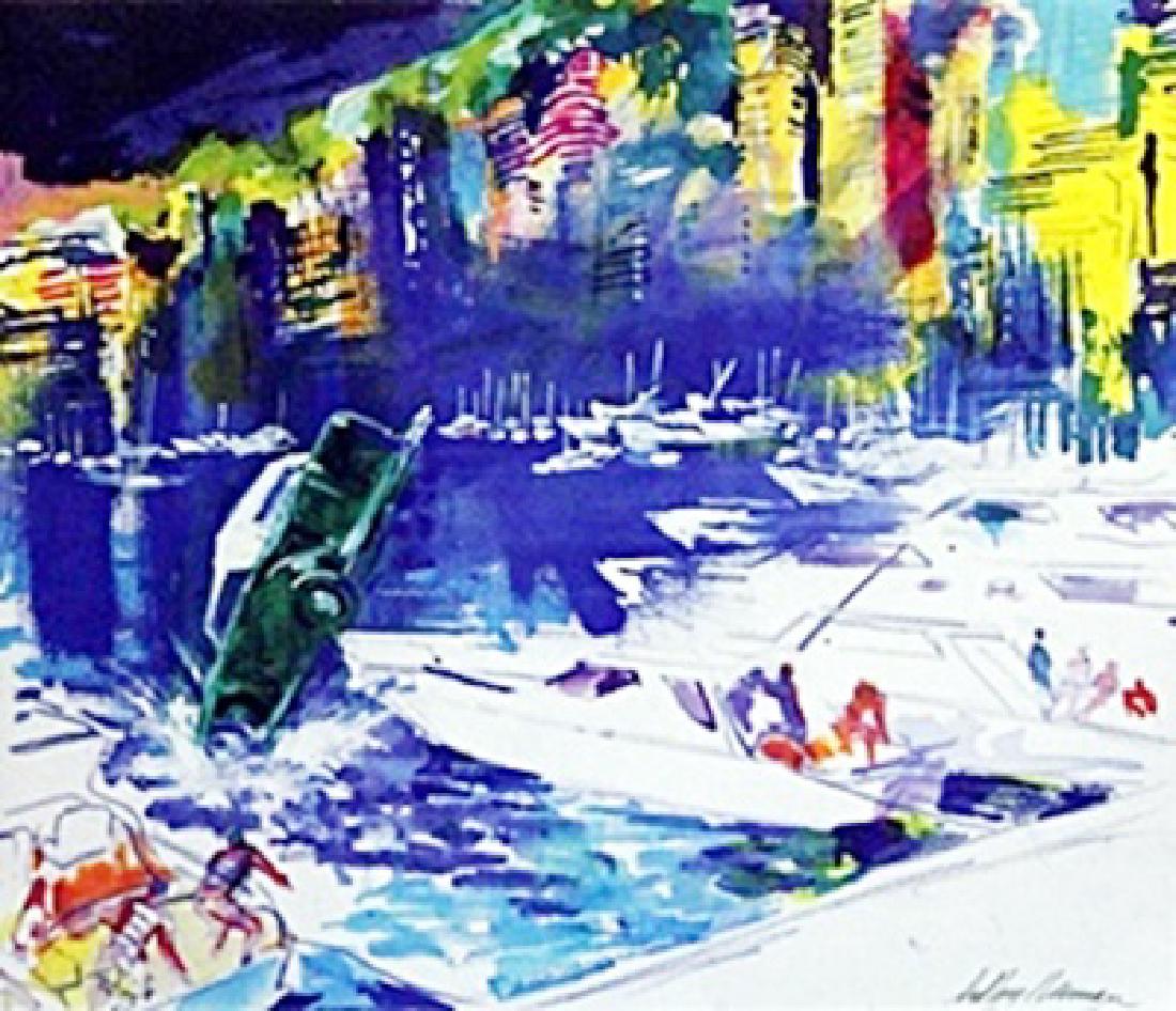 Car Crash - LeRoy Neiman: Car Crash Authentic Leroy Neiman. Lithograph, bearing the signature, size approx. 16 x 18 in. Authentic Leroy Neiman (born Leroy Leslie Runquist, June 8, 1921 – June 20, 2012) was an American a