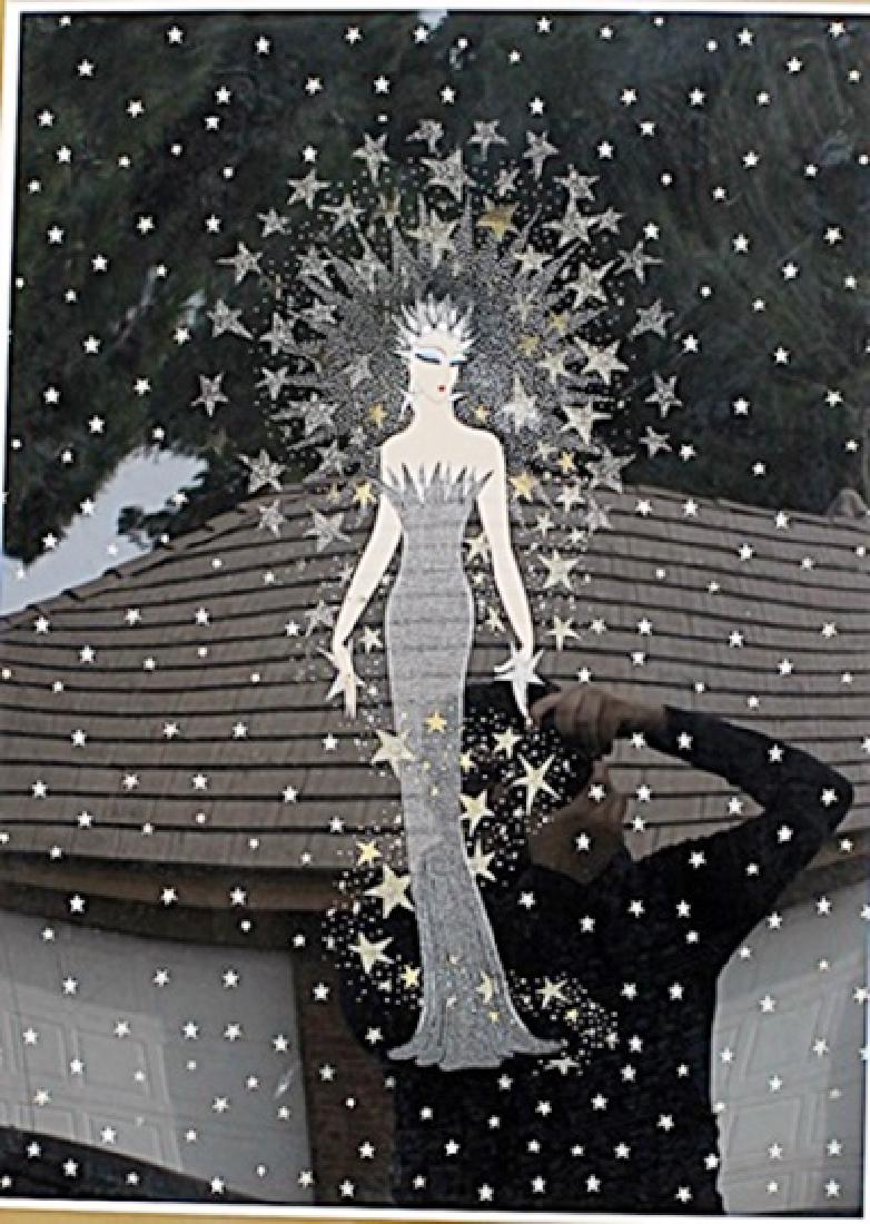 Star Struck - Erte - Lithograph: lithograph in the manner of erte. Romain de Tirtoff was a Russian-born French artist and designer known by the pseudonym Erté, from the French pronunciation of his initials.