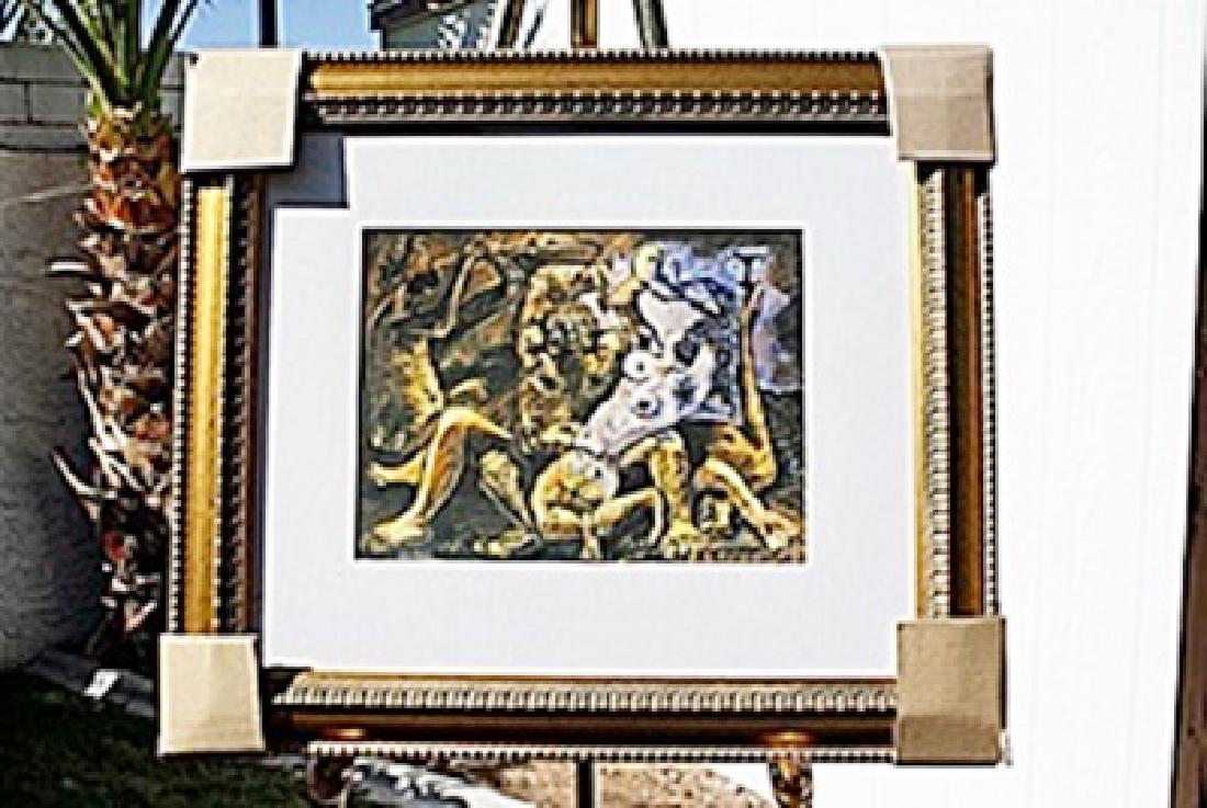 Authentic "Bacchanale" - Picasso - Limited Edition: Pablo Diego José Francisco de Paula Juan Nepomuceno María de los Remedios Cipriano de la Santísima Trinidad Ruiz y Picasso (25 October 1881 – 8 April 1973) was a Spanish painter, draughtsman, and