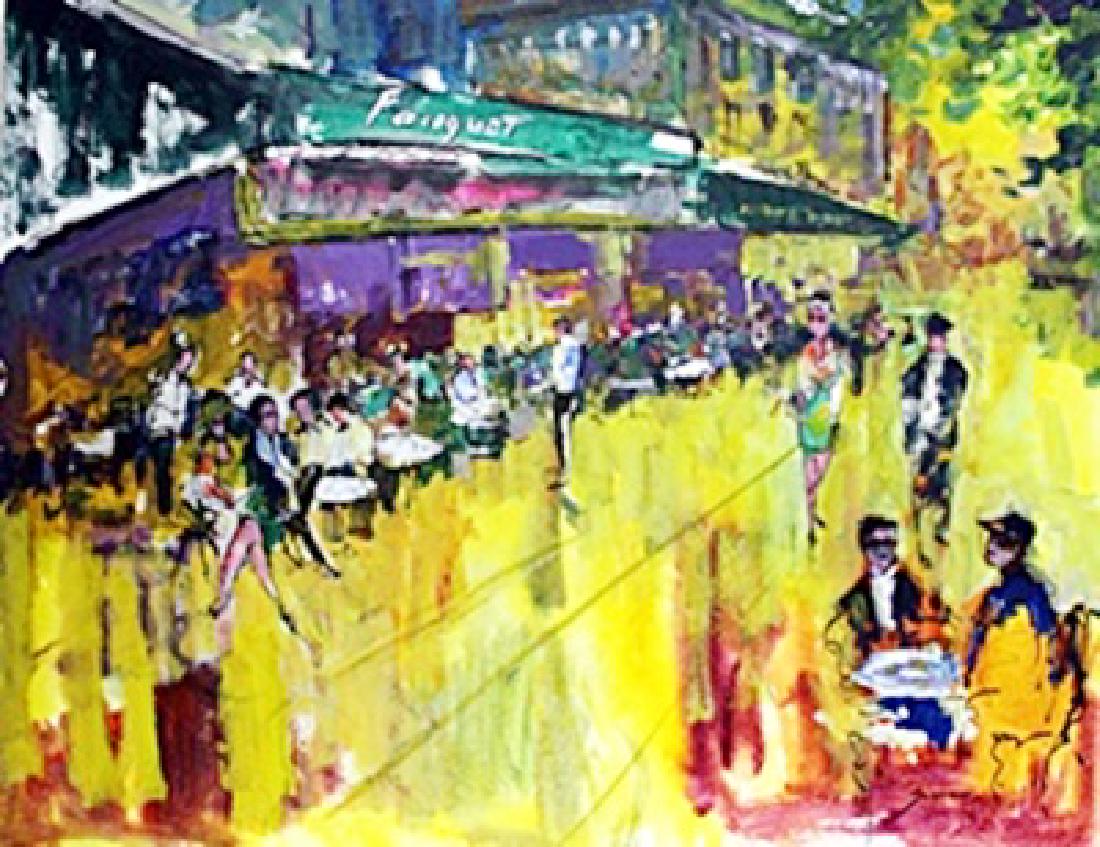 Original Michael Schofield Oil on Canvas: Authentic Original one of a kind oil painting on canvas by artist Michael Schofield, Double Signed, Size Approx. 22" x 30" In