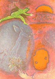 Marc Chagall - Signed Lithograph 110