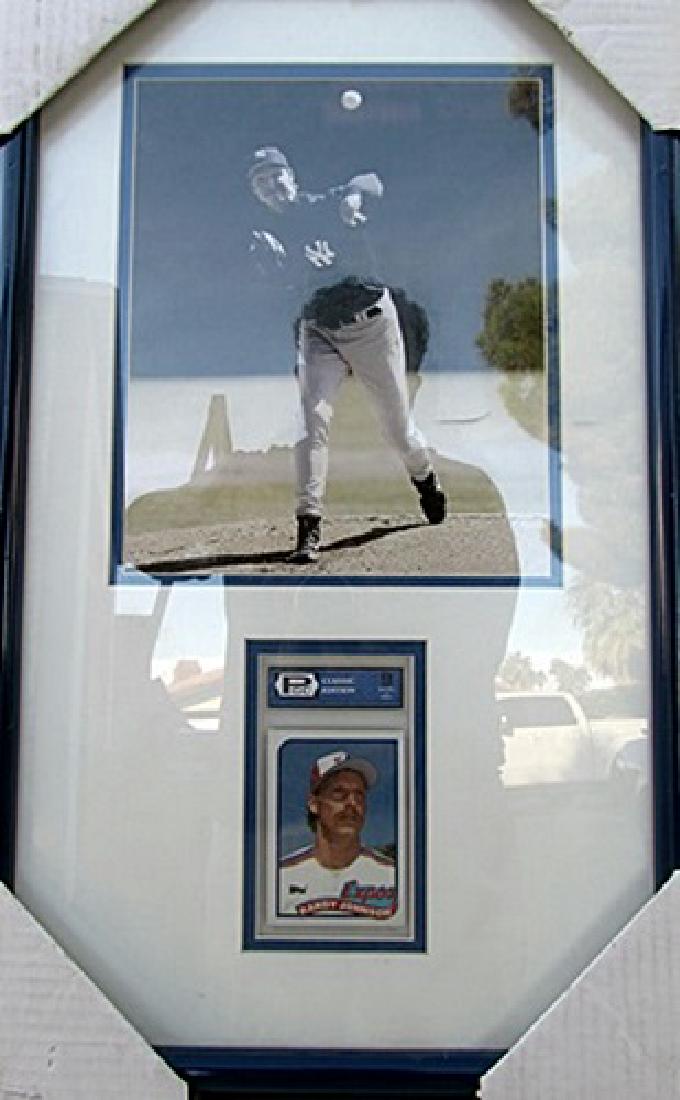 Randy Johnson - Memorabilia: Randy Johnson memorabilia. Randall David Johnson, nicknamed "The Big Unit", is an American former baseball pitcher who played 22 seasons in Major League Baseball from 1988 to 2009 for six teams. He pl