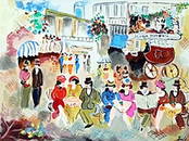 Serigraph "Old Bakery 2"  Zule