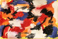 Willem De Kooning - Oil On Paper