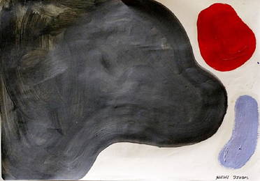 Three Colors - Friedel Dzubas - Oil On Paper
