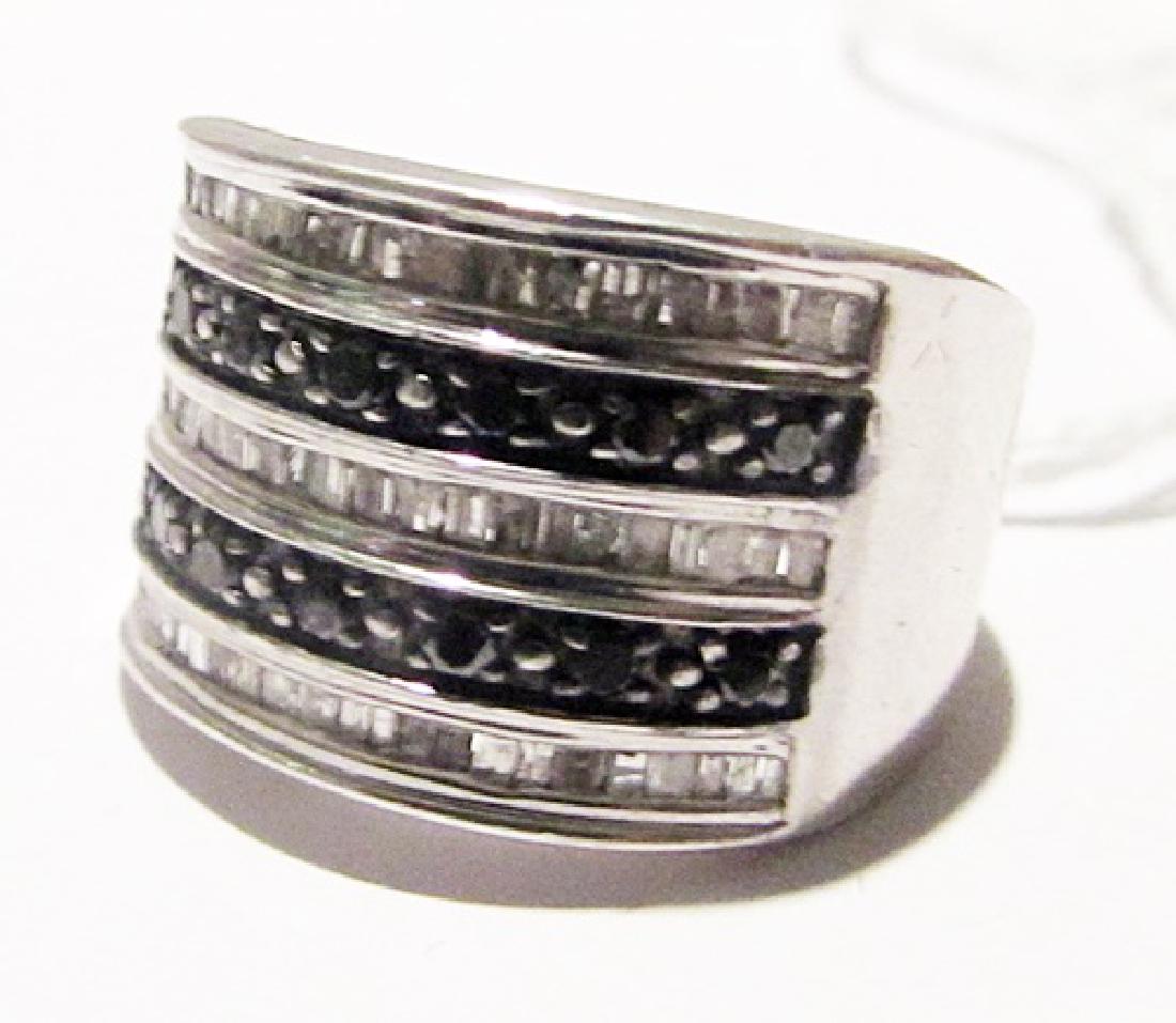 Silver Diamond Rings