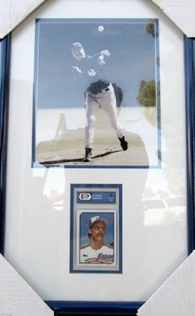 Randy Johnson - Memorabilia: Randy Johnson memorabilia. Randall David Johnson, nicknamed "The Big Unit", is an American former baseball pitcher who played 22 seasons in Major League Baseball from 1988 to 2009 for six teams. He pl