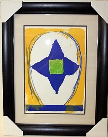 (ONE CENT LIFE portfolio) BY Kimber Smith (145H): Beautifully framed, double matted original lithograph from (One Cent Life) Published 1965 by Kimber Smith Born in 1933 in Boston, Massachusetts, Kimber Smith studied at the Art Students League in New