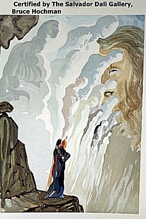 Salvador Dali-Purgatory 12: Salvador Dali From The Divine Comedy-Purgatory 12, Certified by The Salvador Dali Gallery, Inc. Bruce Hochman, IMAGE SIZE: 10.5X13".