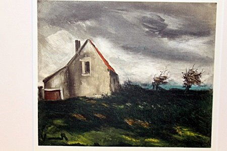 The House On The Plain 1949-by Vlamnick: Original Lithograph, Comes with COA 12" X 14"- Maurice de Vlaminck (4 April 1876 – 11 October 1958) was a French painter. Along with André Derain and Henri Matisse he is considered one of the princ