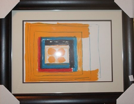 "One Cent Life" By Kimber Smith: Framed, Lithograph Out of the Book, No Signature, Approximately 18 1/2" x 23 1/2" In.