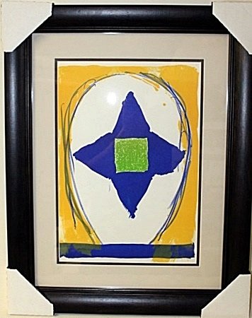 (ONE CENT LIFE portfolio) BY Kimber Smith (145H): Beautifully framed, double matted original lithograph from (One Cent Life) Published 1965 by Kimber Smith Born in 1933 in Boston, Massachusetts, Kimber Smith studied at the Art Students League in New