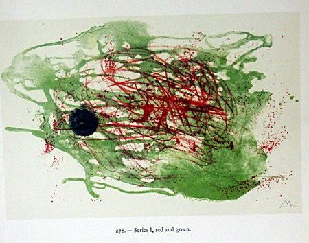 Lithograph "Green Wash" by Joan Miro (157ZM): Lithograph "Green Wash" by Joan Miro (157ZM) signed, size approx. 12 x 10 in. Joan Miro, (04/20/1893 - 12/25/1973) Was Catalan Spanish Painter, Sculptor and ceramicist born in Barcelona. He has been a