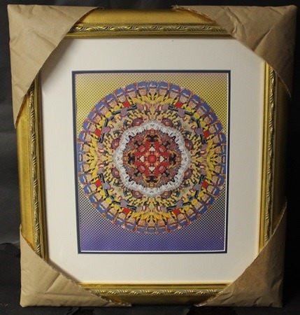 "CAPTAIN MIDNIGHT" By PETER MAX (N): Lithograph, Out of the book, Approx. 19 1/2 x 17 1/2 In.