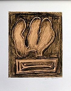 Lithograph After William Brice: Lithograph After William Brice, signed, size approx. 14 x 11 in.