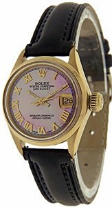 Ladys 18K Yellow Gold DateJust Rolex: Manufacturer: Rolex , Model Name: DateJust , Gender: Women's , Condition: Pre-Owned, Great Overall Condition. Polished and Overhauled (Full Service) , Case: 18K Yellow Gold, 28mm Width (Including Crow