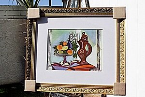 "Still Life Dl" - Picasso - Limited Edition: In the Manner of Pablo Diego José Francisco de Paula Juan Nepomuceno María de los Remedios Cipriano de la Santísima Trinidad Ruiz y Picasso (25 October 1881 – 8 April 1973) was a Spanish painter,
