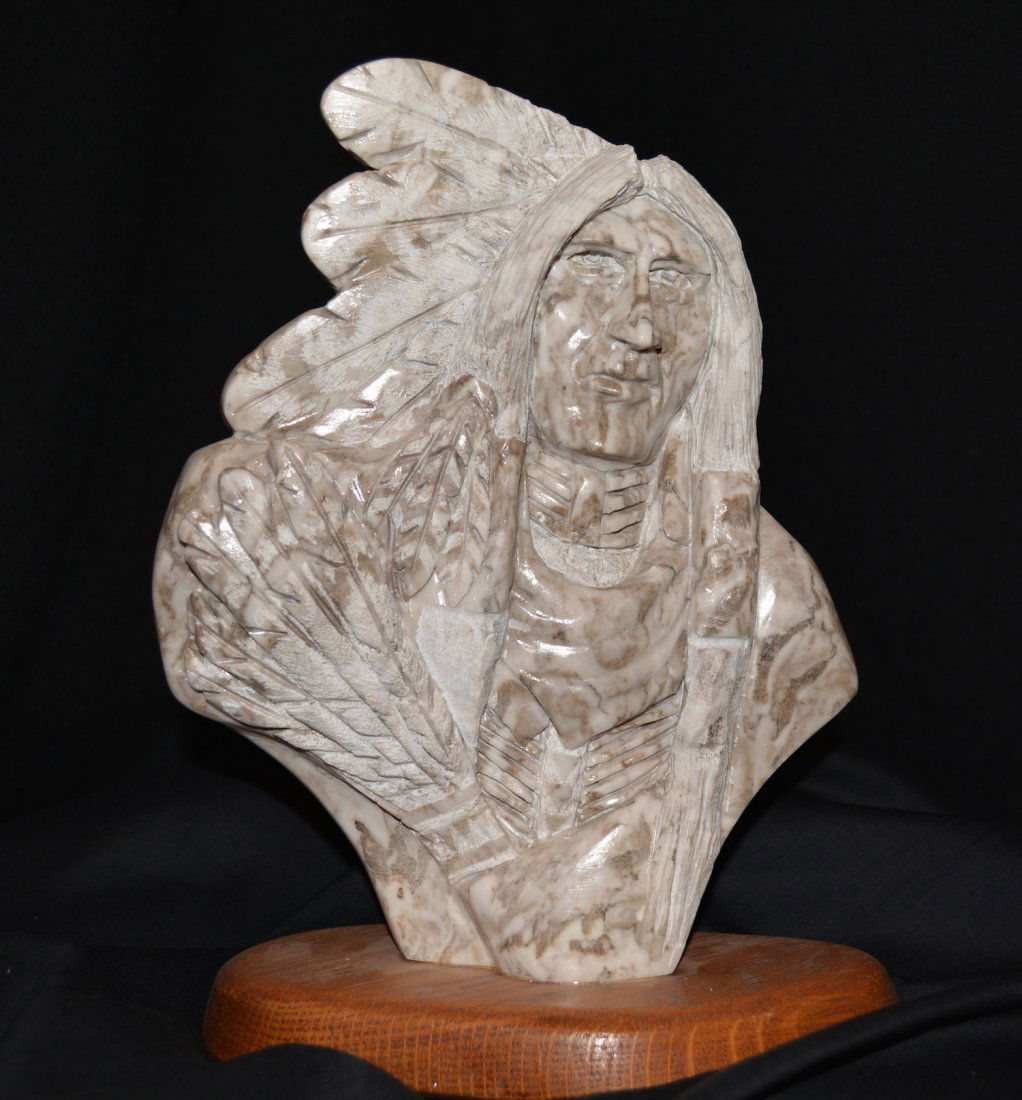 Native American Carving (1 of 3)