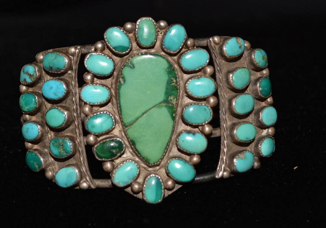 Zuni Cluster Bracelet (1 of 6)
