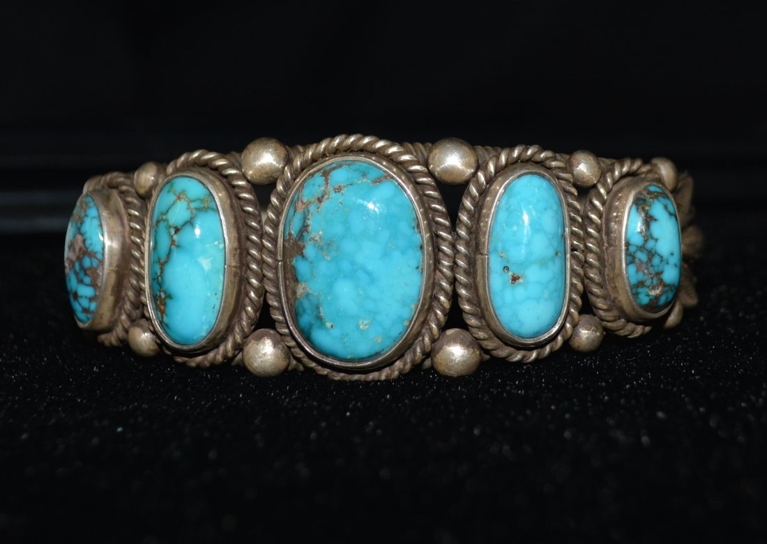 Navajo Turquoise Bracelet (1 of 6)