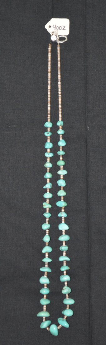 Navajo Turquoise Necklace (1 of 2)