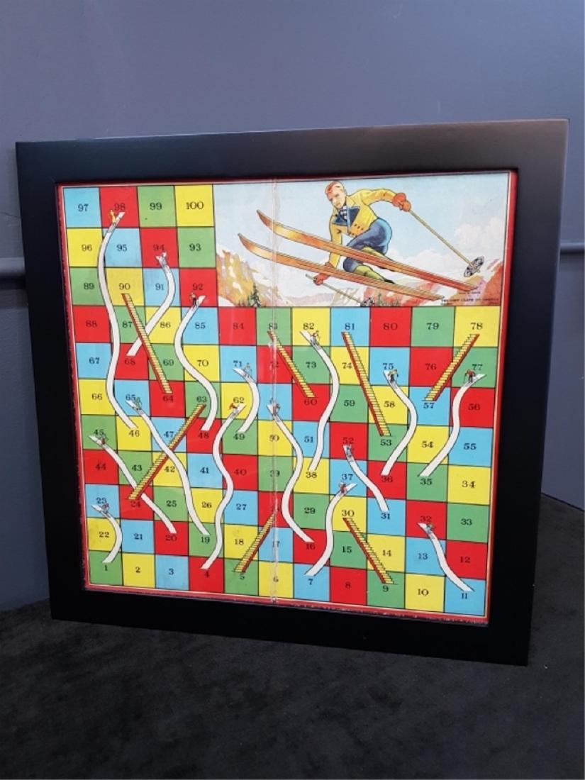 1950s Ups And Downs Framed Game Board (1 of 3)