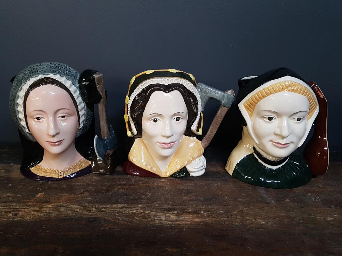 Lot of Three Royal Doulton Toby Jugs (1 of 3)