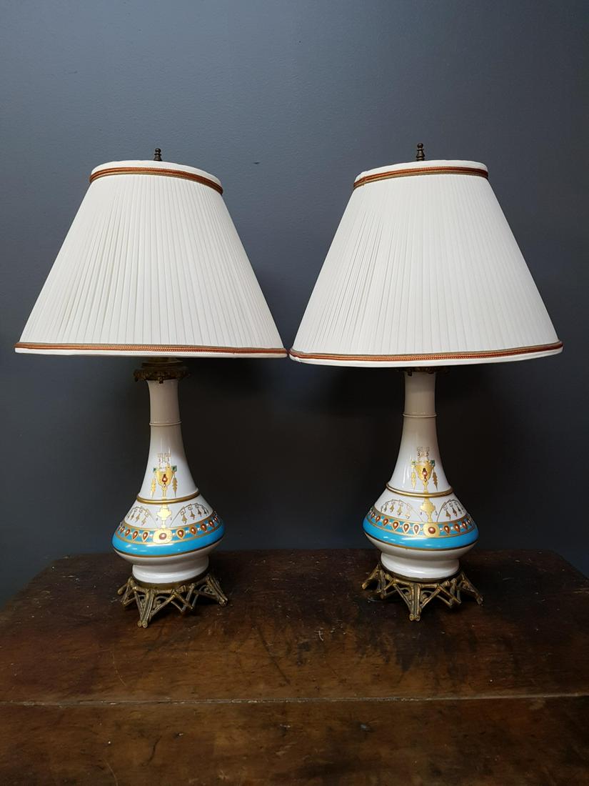 Pair of Secessionist Art Nouveau Table Lamps (1 of 5)