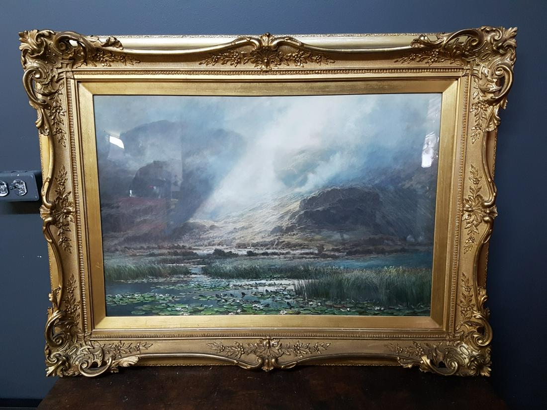 After Charles Stuart, Mixed Media, Adamâ€™s Garden: After Charles Stuart, Mixed Media, Land of Mountain and Flood (Adamâ€™s Garden)