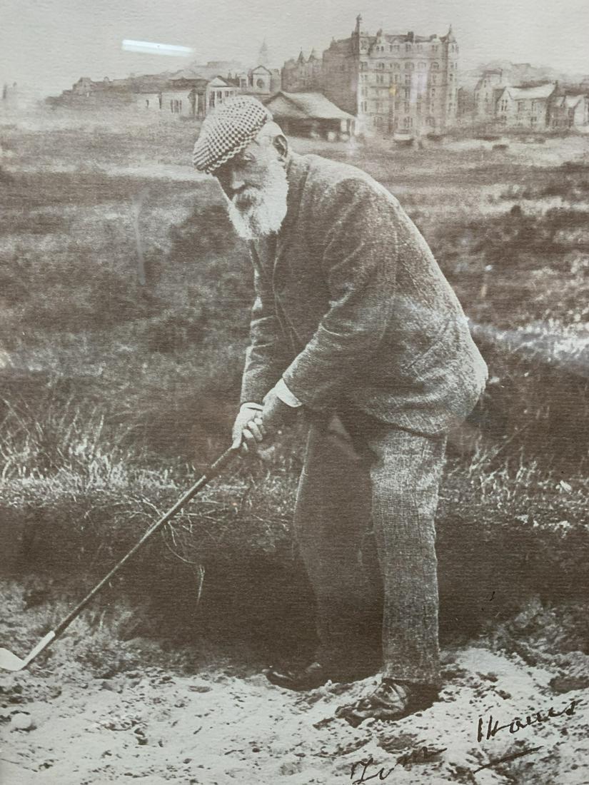 Commemorative Print of Old Tom Morris (1 of 3)