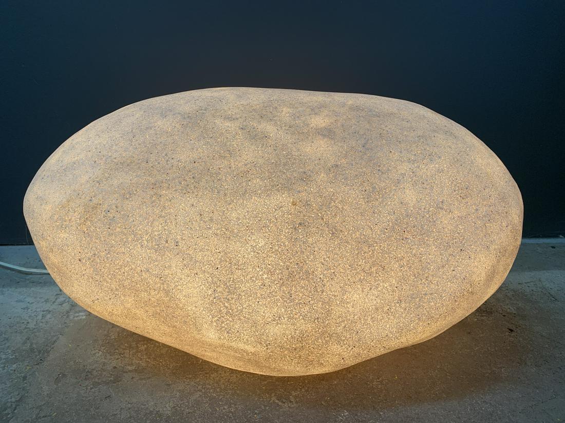 A. Cazenave 1960s MCM Space Age Large Rock Lamp (1 of 5)