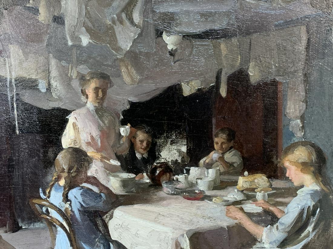 William Charles Penn, Oil On Board, Signed 1913 (1 of 10)