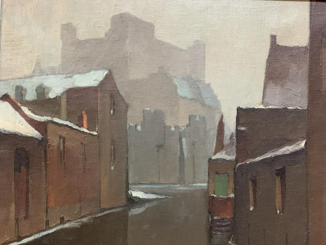 Piet Lippens, Oil on Canvas, Urban Landscape (1 of 4)