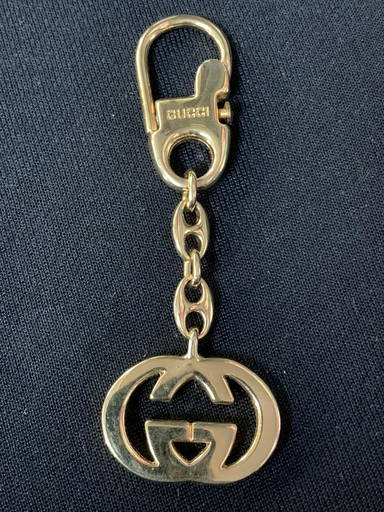 Gucci Gg Marmont Silver Keychain